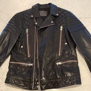 Sz S All Saints Powell Biker Jacket